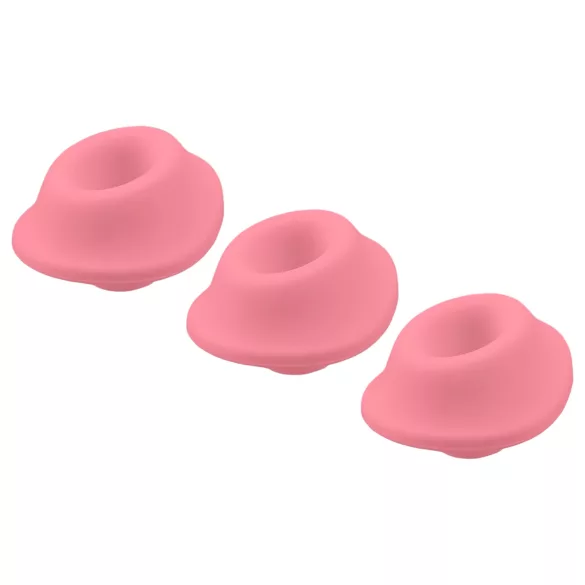 Womanizer Premium Eco - set de repuestos de cabezales de succión - rosa (3 uds)