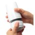 TENGA Aero - masturbador con súper succión (blanco-plata)