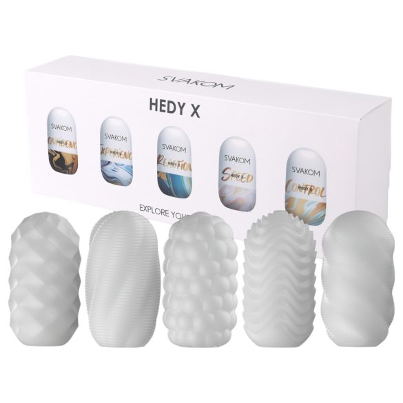 Svakom Hedy X Mixed - set de huevos masturbadores (5 uds)