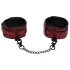 Fifty Shades of Grey - esposas tobillo ajustables - negro-rojo