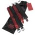 Esposas 50 Sombras - set negro-rojo