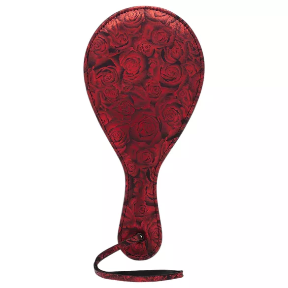 Fifty Shades of Grey - paleta para azotes - cuero negro y rojo