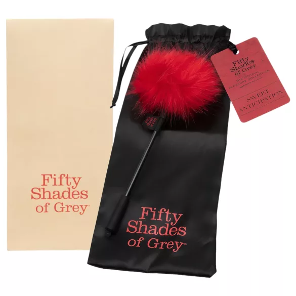 Fifty Shades of Grey - Pluma estimuladora - negro y rojo