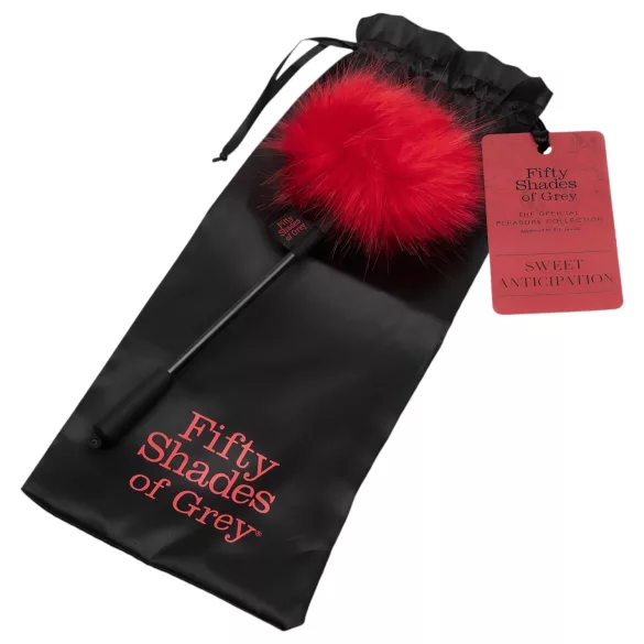 Fifty Shades of Grey - Pluma estimuladora - negro y rojo