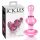 Icicles No. 75 - plug anal de vidrio en forma de corazón (rosa)