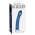 Icicles No. 29 - Dildo de Vidrio Espiral para Pene (Azul)