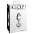 Icicles No. 44 - Consolador de cristal cónico (transparente)