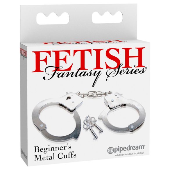 Fetish Fantasy - esposas metálicas - color plata