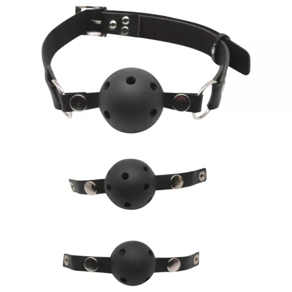 Fetish Fantasy - set de mordaza bucal - negro