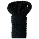 Cuerda sedosa fetiche - cuerda de bondage shibari (10 m, negra)