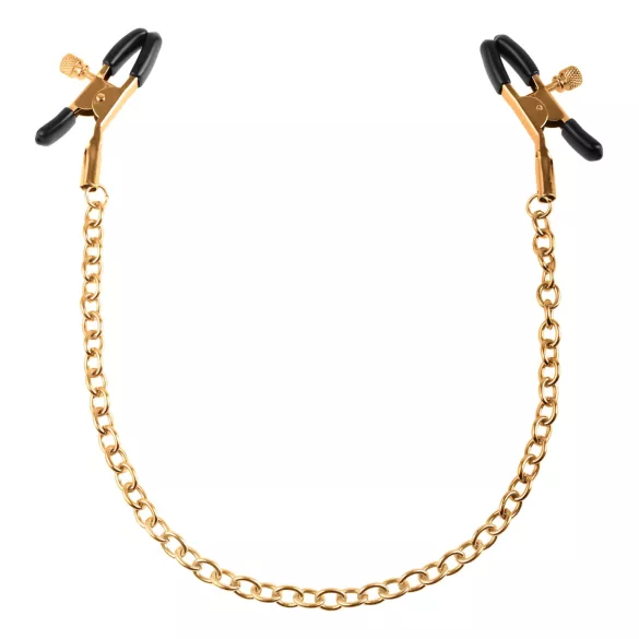 Pipedream Fetish Fantasy Gold - pinza para pezones - color oro