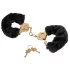 Pipedream Fetish Fantasy Gold - esposas de peluche - negro