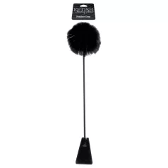 Fetish Fantasy - plumeador y paleta - negro
