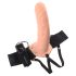 Arnés Fetish con Vibrador Hueco 8 - Natural