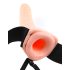 Arnés Fetish con Vibrador Hueco 8 - Natural