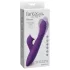 Fantasy For Her - vibrador impulsor 3 en 1 con función calefactora (morado)