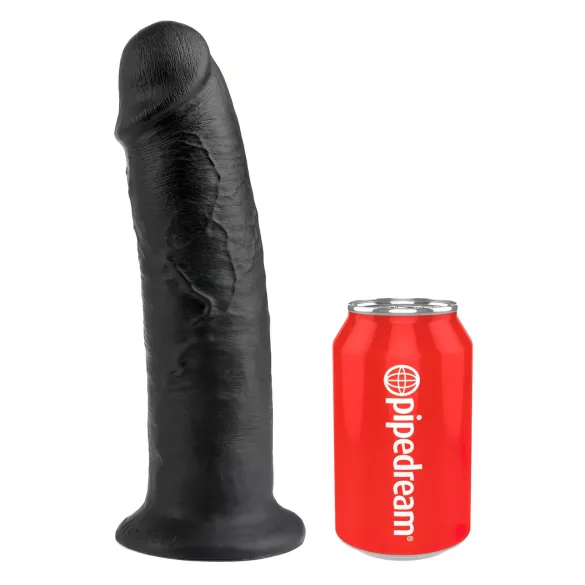 King Cock - Dildo con ventosa 25 cm - negro