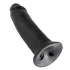 King Cock - Dildo con ventosa 25 cm - negro