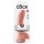 King Cock 9 - Gran consolador natural con ventosa y testículos (23 cm)