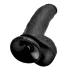 King Cock - consolador realista con ventosa y testículos - 23cm negro