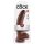 King Cock 9 - consolador marrón con ventosa y testículos (23cm)