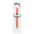 King Cock 12 Slim - Doble Consolador Realista (31cm) - Natural