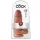 King Cock - consolador realista con ventosa - 23cm - tono oscuro