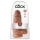 King Cock - consolador realista con ventosa - 23cm - tono oscuro