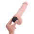 King Cock 8 - Dildo realista con efecto de salpicadura (20 cm) - Natural