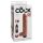 King Cock 10 - Dildo realista con función de eyaculación (25 cm) - natural