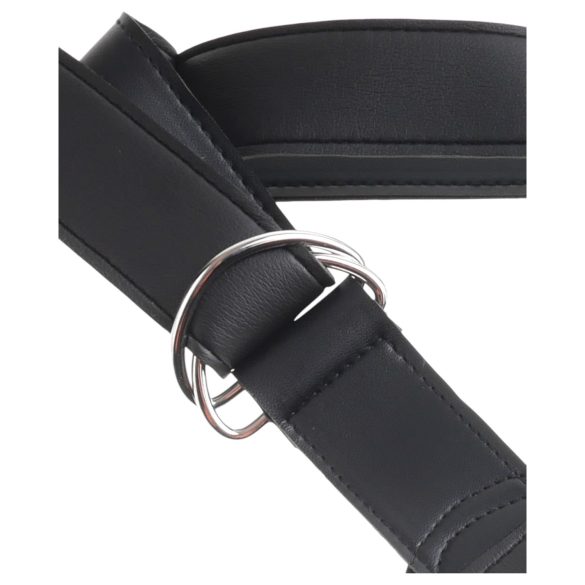 King Cock 7 - arnés con consolador (negro)