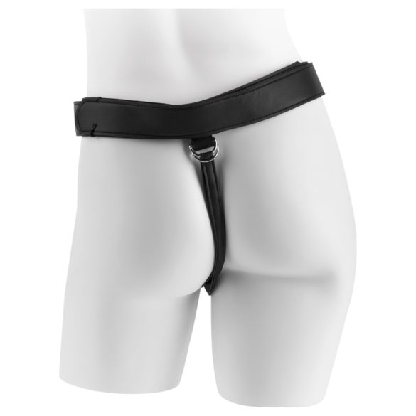 King Cock 7 - arnés con consolador (negro)