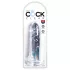 King Cock Clear 6 - consolador con ventosa (17,8 cm)
