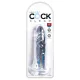 King Cock Clear 6 - consolador con ventosa (17,8 cm)