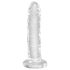 King Cock Clear 6 - Consolador con ventosa (15 cm)