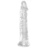 King Cock Clear - consolador realista grande con ventosa 20cm