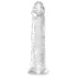 King Cock Clear - consolador realista grande con ventosa 20cm