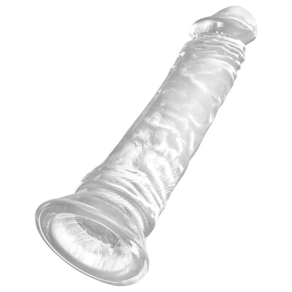 King Cock Clear - consolador realista grande con ventosa 20cm