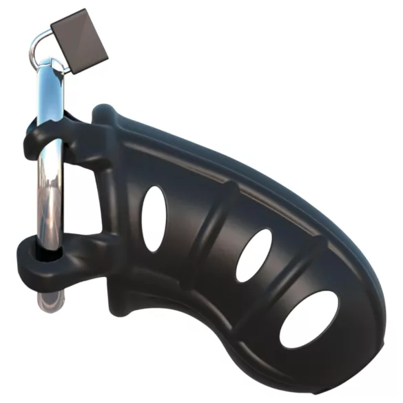 C-Ringz - jaula para pene de silicona - negro