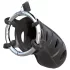 C-Ringz - jaula para pene de silicona - negro