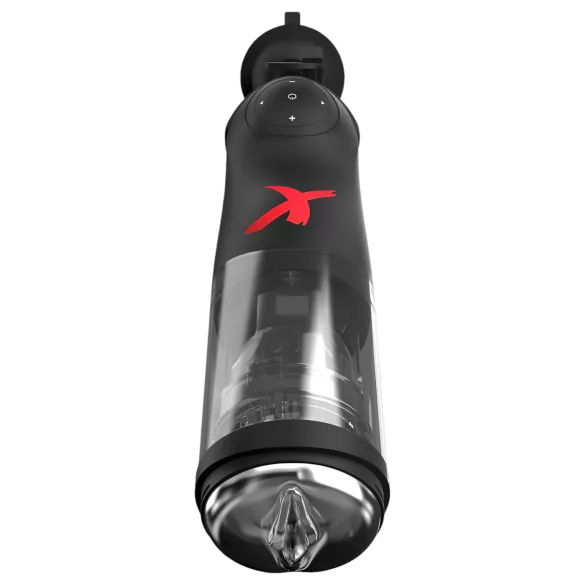 PDX Mega-Bator - masturbador automático rotatorio y vertical - negro