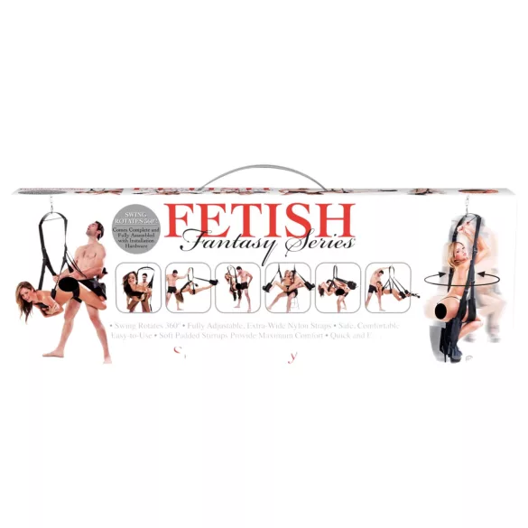 Fetish Fantasy - columpio sexual con rotación 360 grados - negro