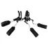 Fetish Fantasy - set de ataduras para cama - negro