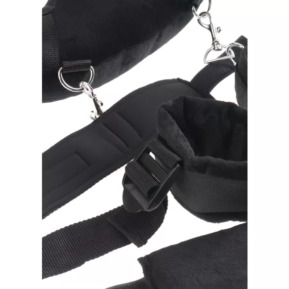 Pipedream - Fetish Position Master - Set de inmovilización BDSM (negro)