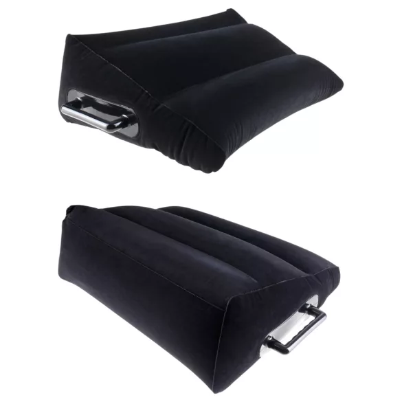 Fetish Fantasy - cojín sexual inflable con asas - negro