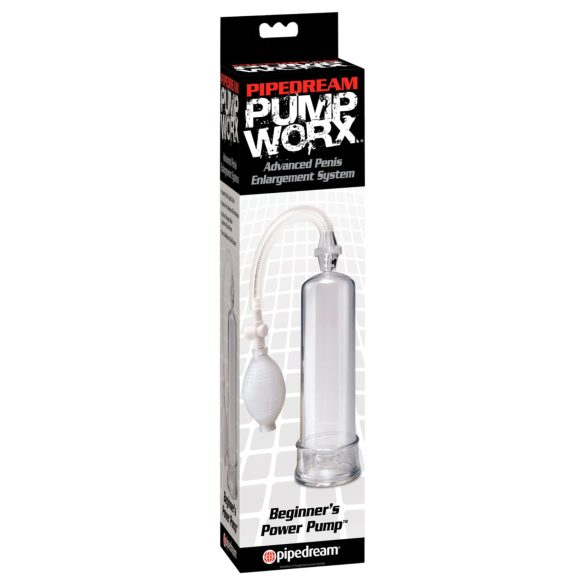 Pump Worx Beginner's - bomba de pene - transparente