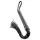 Fetish Fantasy - látigo de cuero sintético (negro)