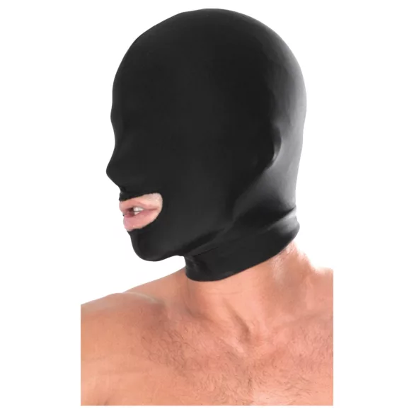 Fetish Fantasy - máscara fetiche con abertura bucal - negro