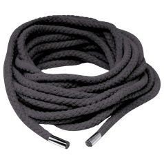 Fetish Silk Rope - cuerda bondage shibari 10 m - negro