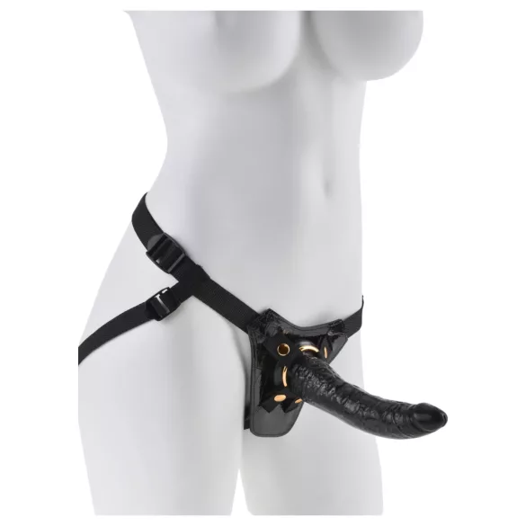 Fetish Fantasy - arnés ajustable para consoladores - negro